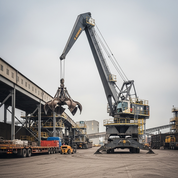 기존 집게크레인 장비